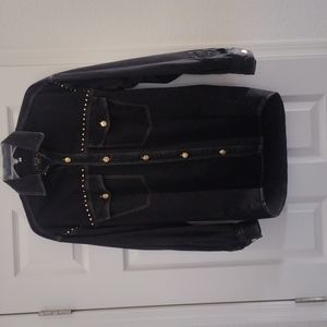 MCM Black Jean Shirt